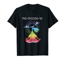Ladda upp bild till gallerivisning, Funny shirts V-neck Tank top Hoodie sweatshirt usa uk au ca gifts for Na-Moose-Te Funny Moose Funny Yoga T-Shirt Flower Boho Style 253905
