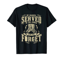 Ladda upp bild till gallerivisning, Funny shirts V-neck Tank top Hoodie sweatshirt usa uk au ca gifts for My Grandpa Served in the Jungle Vietnam Veteran T-shirt 2584877
