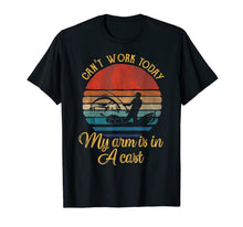 Ladda upp bild till gallerivisning, Mens Can't Work Today My Arm Is In A Cast Funny Fishing T-Shirt 745886
