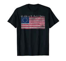 Ladda upp bild till gallerivisning, Life, Liberty, and the Pursuit of Happiness Flag T-Shirt 21693
