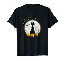 Ladda upp bild till gallerivisning, Funny shirts V-neck Tank top Hoodie sweatshirt usa uk au ca gifts for Halloween Shirt Cat in Moon Pumpkin Cute Funny Kids Gift 2125819
