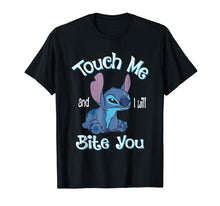 Ladda upp bild till gallerivisning, Funny shirts V-neck Tank top Hoodie sweatshirt usa uk au ca gifts for Stitch Touch Me And I Will Bite You Funny shirt for fans 177339
