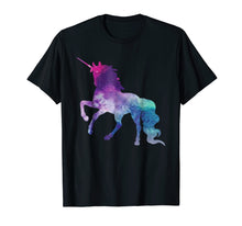 Ladda upp bild till gallerivisning, Funny shirts V-neck Tank top Hoodie sweatshirt usa uk au ca gifts for Unicorn Sparkle Space Galaxy Unicorn Print T Shirt Tee 1137683
