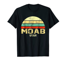 Ladda upp bild till gallerivisning, Moab UT Utah Vintage Retro Sunset Tee T Shirt 900168
