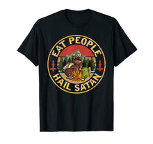 Ladda upp bild till gallerivisning, Funny shirts V-neck Tank top Hoodie sweatshirt usa uk au ca gifts for Eat People Hail Satan Bear Holding Beer Glass Camping Tshirt 2749698
