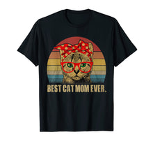 Ladda upp bild till gallerivisning, Funny shirts V-neck Tank top Hoodie sweatshirt usa uk au ca gifts for Best Cat Mom Ever T-Shirt Vintage Cat Momy Gifts Funny 3346009
