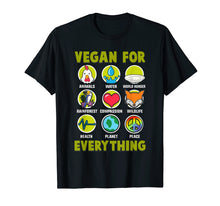 Ladda upp bild till gallerivisning, Funny shirts V-neck Tank top Hoodie sweatshirt usa uk au ca gifts for Vegan For Everything Proud Vegan T-shirt 585259

