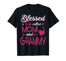 Ladda upp bild till gallerivisning, Funny shirts V-neck Tank top Hoodie sweatshirt usa uk au ca gifts for Blessed To Be Called Mom And Grammy T Shirt Grammy T Shirt 1521088
