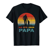 Ladda upp bild till gallerivisning, Mens Papa Man Myth Legend Papa Shirt For Mens Dad Father 58578
