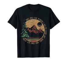 Ladda upp bild till gallerivisning, Into The Forest I Go Funny Hiking Camping T-shirt 156444
