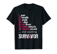Ladda upp bild till gallerivisning, Funny shirts V-neck Tank top Hoodie sweatshirt usa uk au ca gifts for One 1 Year Survivor Breast Cancer Shirt Awareness Gift 2018 4223924
