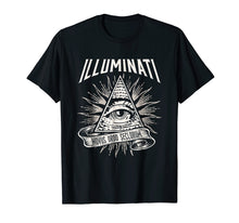 Ladda upp bild till gallerivisning, Funny shirts V-neck Tank top Hoodie sweatshirt usa uk au ca gifts for Illuminati T Shirt New World Order, Eye Of Providence 4292484
