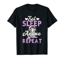 Ladda upp bild till gallerivisning, Funny shirts V-neck Tank top Hoodie sweatshirt usa uk au ca gifts for Eat Sleep Anime Repeat Japanese Manga Lover Cosplay T-Shirt 1996249
