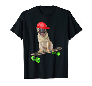 Funny shirts V-neck Tank top Hoodie sweatshirt usa uk au ca gifts for Cute Funny Pug Dog Skateboarding Skater Trucks Shirt Gifts 2394731