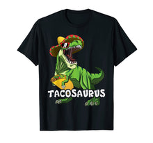 Ladda upp bild till gallerivisning, Funny shirts V-neck Tank top Hoodie sweatshirt usa uk au ca gifts for Cinco De Mayo T Rex Shirt Tacosaurus Shirt For Boys 1264566

