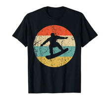 Ladda upp bild till gallerivisning, Funny shirts V-neck Tank top Hoodie sweatshirt usa uk au ca gifts for Snowboarding Shirt - Vintage Retro Snowboarder T-Shirt 1423127
