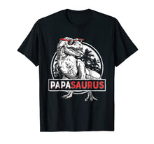 Ladda upp bild till gallerivisning, Papasaurus T Shirt T Rex Papa Saurus Dinosaur Men Dad Daddy
