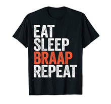 Ladda upp bild till gallerivisning, Funny shirts V-neck Tank top Hoodie sweatshirt usa uk au ca gifts for Eat Sleep Braap Repeat T-Shirt Bicycle Motocross Gift 2237562
