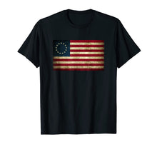 Ladda upp bild till gallerivisning, Old Glory First American Betsy Ross Flag T-Shirt 133514
