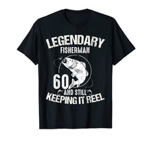 Ladda upp bild till gallerivisning, Funny shirts V-neck Tank top Hoodie sweatshirt usa uk au ca gifts for Mens Legendary Fisherman T-shirt 1959 60th Birthday Gift Fishing 2803395
