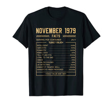 Ladda upp bild till gallerivisning, Funny shirts V-neck Tank top Hoodie sweatshirt usa uk au ca gifts for Facts T Shirt For Men Women November 1979 Facts Shirt 1903084
