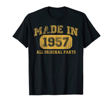 Ladda upp bild till gallerivisning, Funny shirts V-neck Tank top Hoodie sweatshirt usa uk au ca gifts for Made in 1957 Shirt 62 year old 1957 Birthday gift 62nd Bday 1448248
