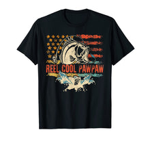 Ladda upp bild till gallerivisning, Mens Reel Cool PawPaw T-Shirt Funny Fishing Father's Day 2019 298609
