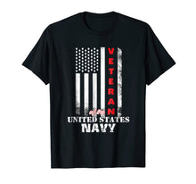 Ladda upp bild till gallerivisning, Funny shirts V-neck Tank top Hoodie sweatshirt usa uk au ca gifts for Armed Forces US Navy Vintage Veteran T-Shirt 1970230
