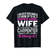 Ladda upp bild till gallerivisning, Funny shirts V-neck Tank top Hoodie sweatshirt usa uk au ca gifts for Carpenter's Wife T Shirt Funny Gift for Wife of Carpenter 1276187
