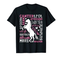 Ladda upp bild till gallerivisning, Horse T Shirt For Girls Women Gifts Horses Horseback Riding
