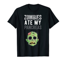 Ladda upp bild till gallerivisning, Zombies Ate My Pancreas Funny Diabetes Shirt for Kid Women 862453
