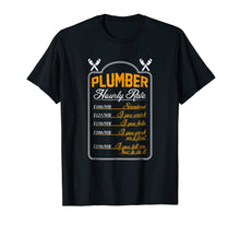 Ladda upp bild till gallerivisning, Funny shirts V-neck Tank top Hoodie sweatshirt usa uk au ca gifts for Plumber Hourly Rate T Shirt - Funny Plumber T Shirt 277948
