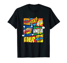 Ladda upp bild till gallerivisning, Funny shirts V-neck Tank top Hoodie sweatshirt usa uk au ca gifts for Best Uncle Ever Shirt Funny Comic Book 1 Aunt Dad Family Tee 2225218

