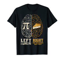 Ladda upp bild till gallerivisning, Pi Day T Shirt Left vs. Right Brain Pie Great Gift Idea 745150
