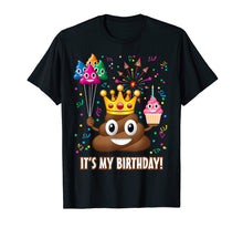 Ladda upp bild till gallerivisning, It's My Birthday Poop Emoji T-Shirt
