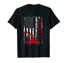Ladda upp bild till gallerivisning, Funny shirts V-neck Tank top Hoodie sweatshirt usa uk au ca gifts for Proud American Oil Worker Oilfield Man Workers Gift Shirt 1893399
