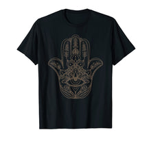 Ladda upp bild till gallerivisning, Funny shirts V-neck Tank top Hoodie sweatshirt usa uk au ca gifts for Hamsa Hand T-shirt Hand Of Fatima And Meditation Yoga Tshirt 2570122
