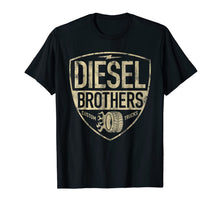 Ladda upp bild till gallerivisning, Diesel Brothers Custom Trucks Shield Vintage Graphic T-Shirt 862506

