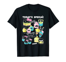 Ladda upp bild till gallerivisning, Funny shirts V-neck Tank top Hoodie sweatshirt usa uk au ca gifts for Hello Sanrio Kawaii Burger Shop Foodie Menu Tee Shirt 1962694
