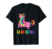Ladda upp bild till gallerivisning, Funny shirts V-neck Tank top Hoodie sweatshirt usa uk au ca gifts for Llamacorn Cute Unicorn Llama Animal T-Shirt Gift 1304301
