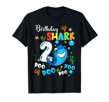 Ladda upp bild till gallerivisning, Funny Baby Shark 2nd Birthday Shirt Boy Birthday Gifts
