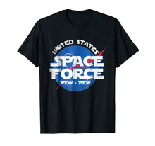 Ladda upp bild till gallerivisning, Funny shirts V-neck Tank top Hoodie sweatshirt usa uk au ca gifts for United States Space Force Pew-Pew T Shirt - Cool USSF Shirt 1787490
