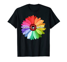 Ladda upp bild till gallerivisning, Love is love t-shirt love daisy lgbt rainbow shirt, gay 23610
