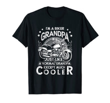 Ladda upp bild till gallerivisning, Funny shirts V-neck Tank top Hoodie sweatshirt usa uk au ca gifts for Im a Biker Grandpa Just Like a Normal Funny Gift Biker Shirt 588483
