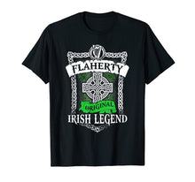 Ladda upp bild till gallerivisning, Funny shirts V-neck Tank top Hoodie sweatshirt usa uk au ca gifts for FLAHERTY Original Irish Legend T-Shirt Irish Name Shirt Gift 4146468
