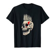Ladda upp bild till gallerivisning, Funny shirts V-neck Tank top Hoodie sweatshirt usa uk au ca gifts for Punk Rock Skull T-Shirt Punks Not Dead Mohawk Style Tee Gift 1563825
