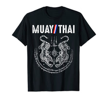Ladda upp bild till gallerivisning, Funny shirts V-neck Tank top Hoodie sweatshirt usa uk au ca gifts for Muay Thai Twin Tiger T-shirt 2295593
