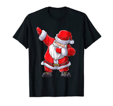 Ladda upp bild till gallerivisning, Funny shirts V-neck Tank top Hoodie sweatshirt usa uk au ca gifts for Boys Christmas Shirt Dabbing Santa Kids Men Xmas Gifts Tees 1483652
