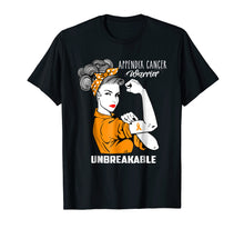 Ladda upp bild till gallerivisning, Funny shirts V-neck Tank top Hoodie sweatshirt usa uk au ca gifts for Appendix Cancer Awareness T-Shirt Unbeakable Warrior Shirt 2062479
