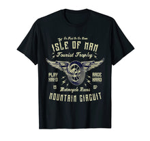 Ladda upp bild till gallerivisning, Funny shirts V-neck Tank top Hoodie sweatshirt usa uk au ca gifts for Isle Of Man TT Racing T-Shirt Vintage Biker Wings Wheel 432132
